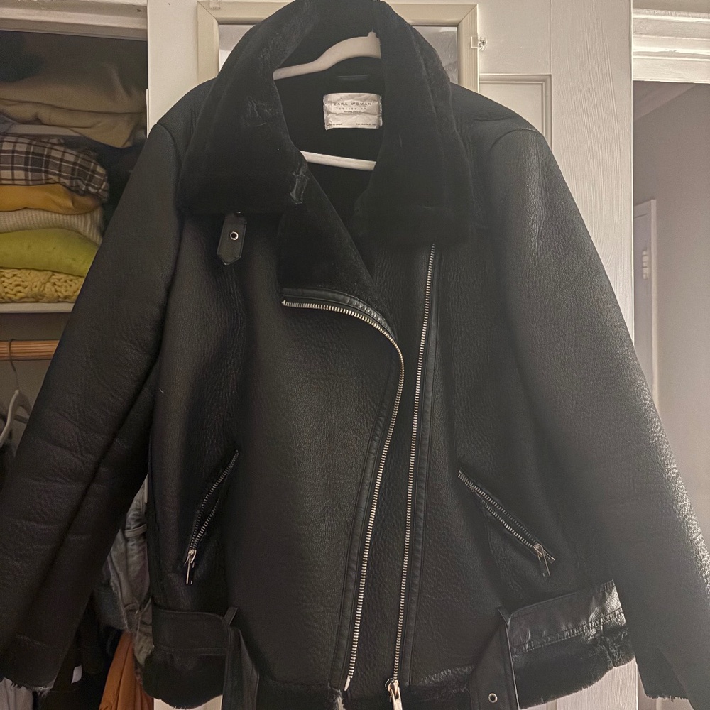 Black Motorcycle Jacket